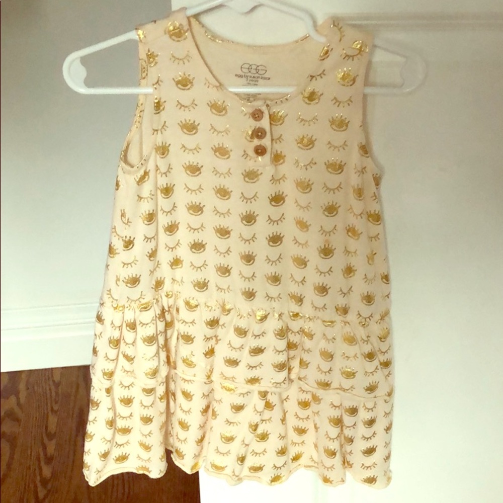 Ruffled tank dress/tunic